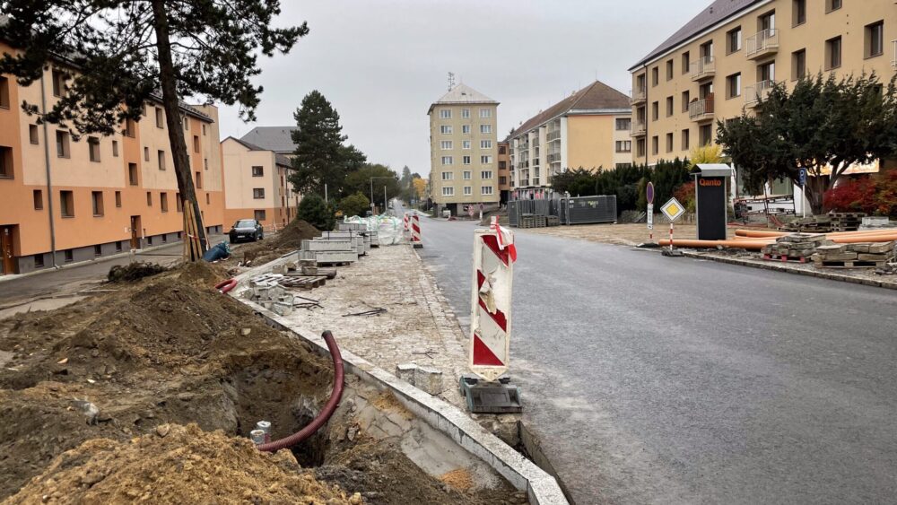 Brodská ulice ve Žďáře je znovu otevřena