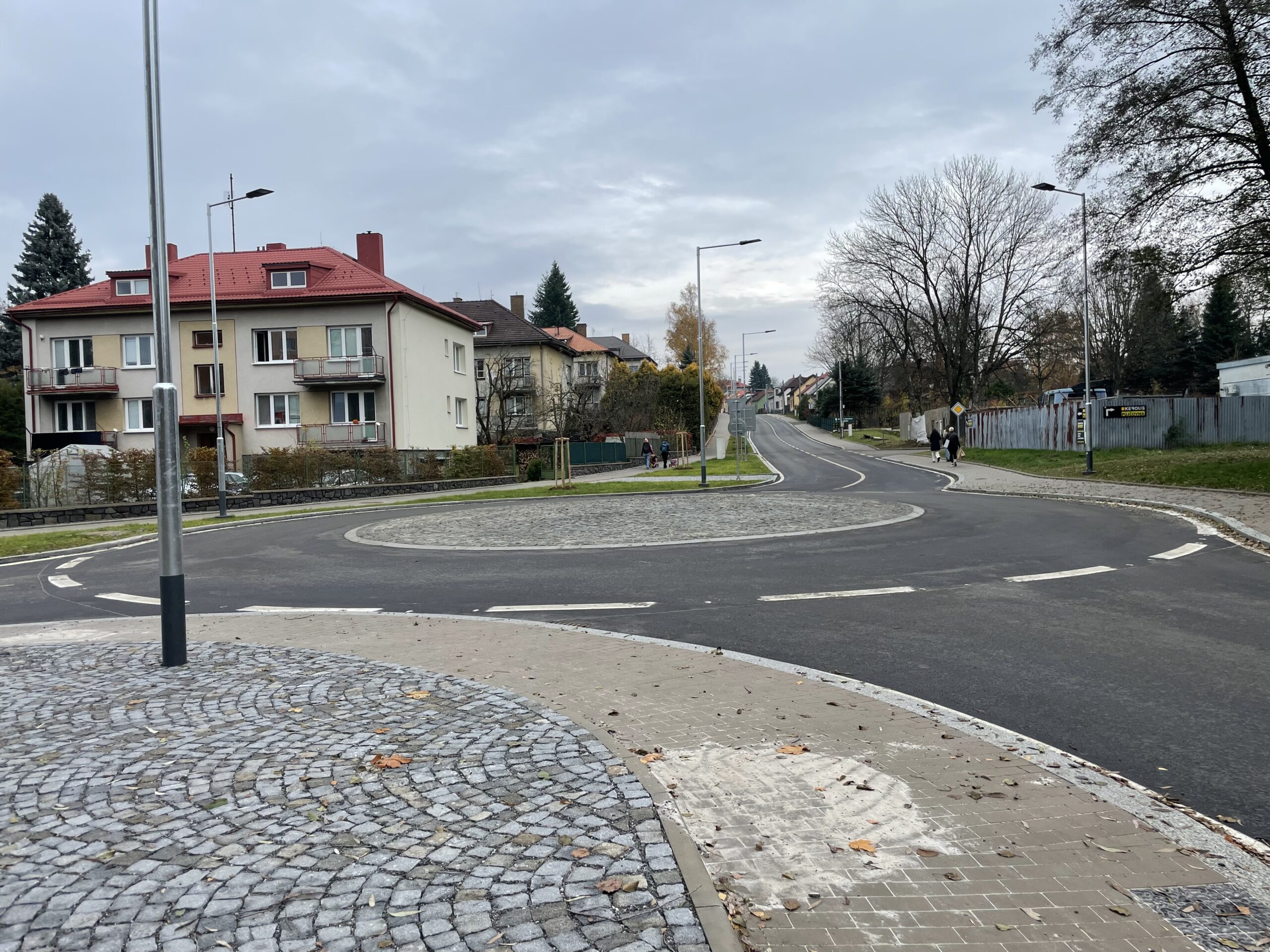 Ve Žďáře se znovu otevřela Vysocká ulice