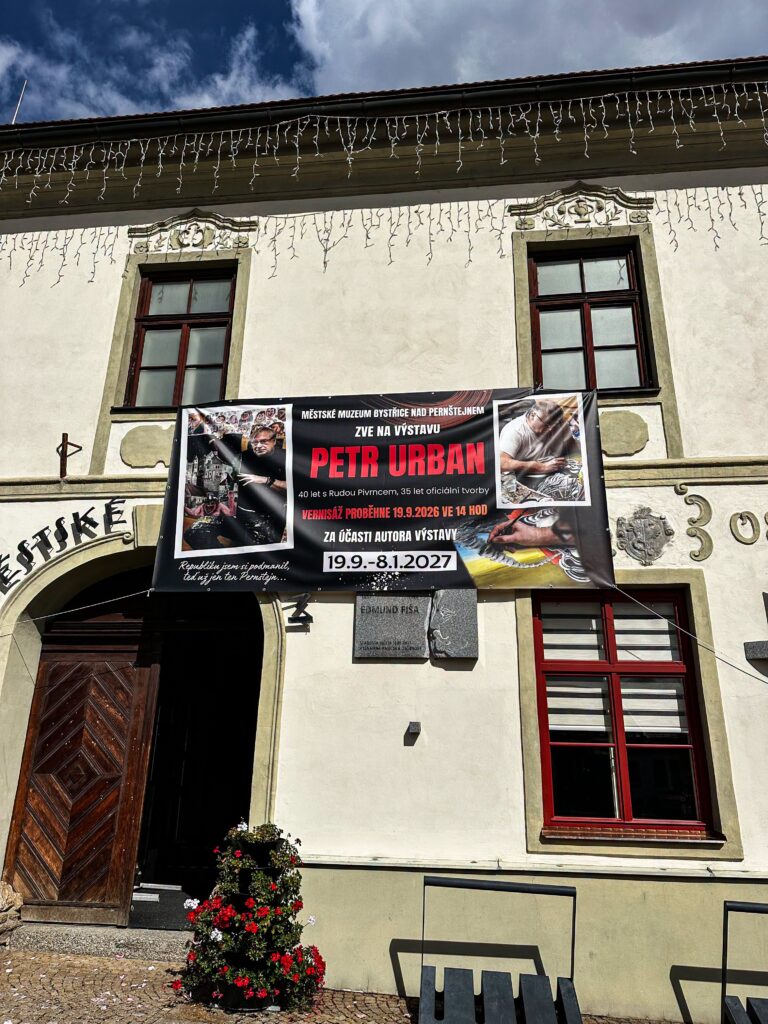 Výstava malíře, kreslíře a humoristy Petra Urbana se otevřela vernisáží v sobotu 19.9.