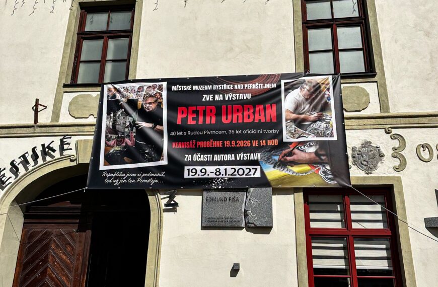 Výstava malíře, kreslíře a humoristy Petra Urbana se otevřela vernisáží v sobotu 19.9.