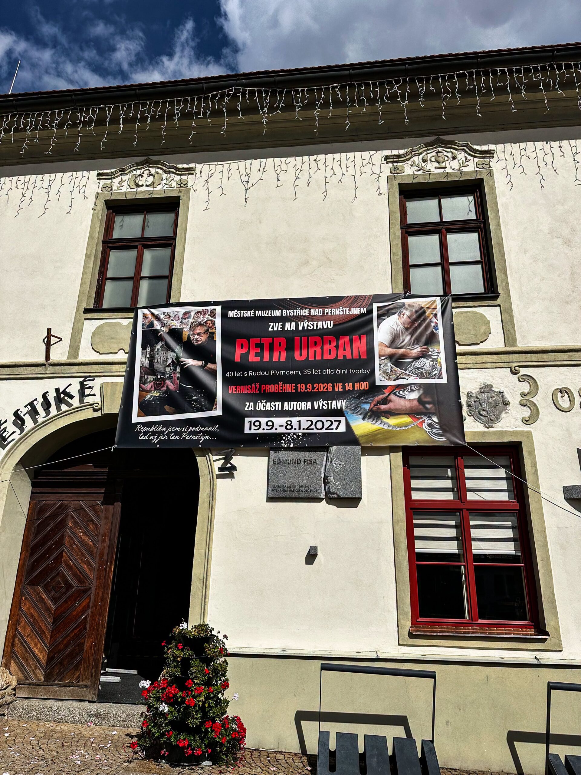 Výstava malíře, kreslíře a humoristy Petra Urbana se otevřela vernisáží v sobotu 19.9.